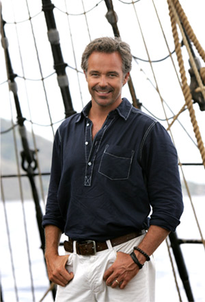 Cameron Daddo as host of Pirate Master